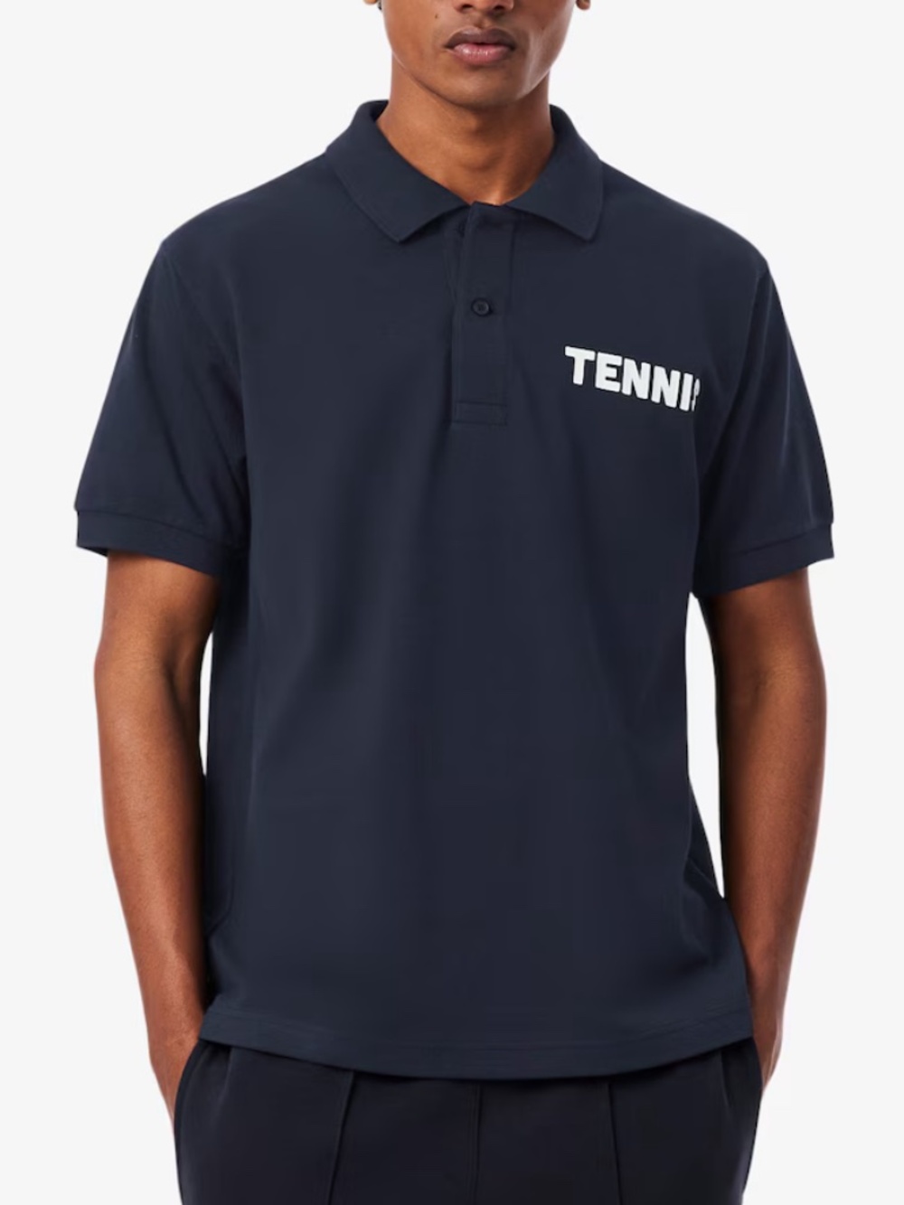 Lacoste Classic Fit Printed Petit Piqué Polo